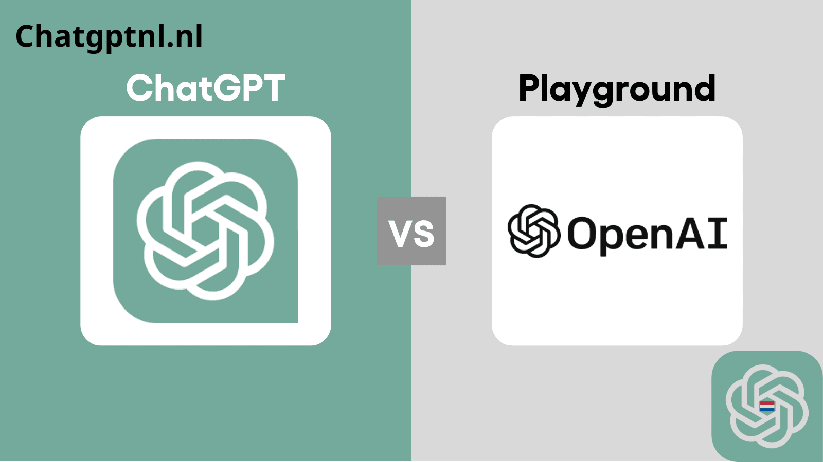 ChatGPT versus OpenAI Playground: een uitgebreide vergelijking