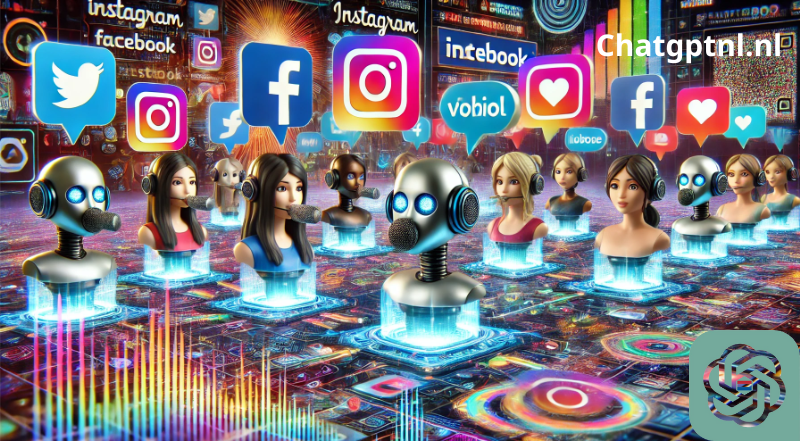 Het zijn hun stemmen die door de Instagram- en Facebook-chatbots zullen worden gebruikt