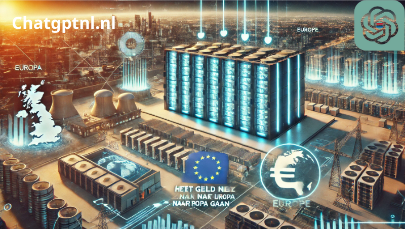 Het geld zal niet naar Europa gaan. De gigant heeft een locatie gekozen voor een nieuw datacenter